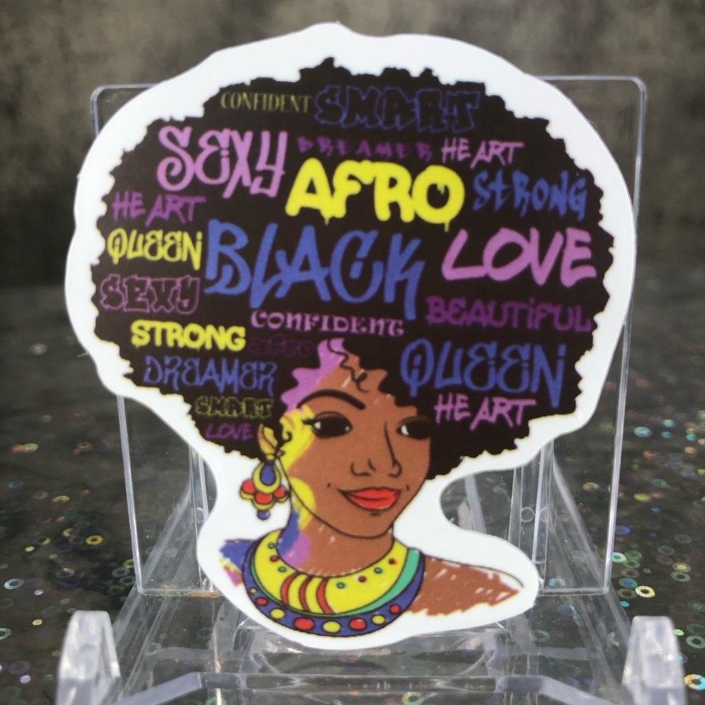 Chic Black Woman ✨ Sticker - Picture 4 of 5